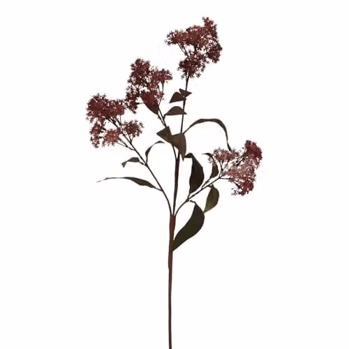 Hill Interiors Red Smokebush Artificial Flower