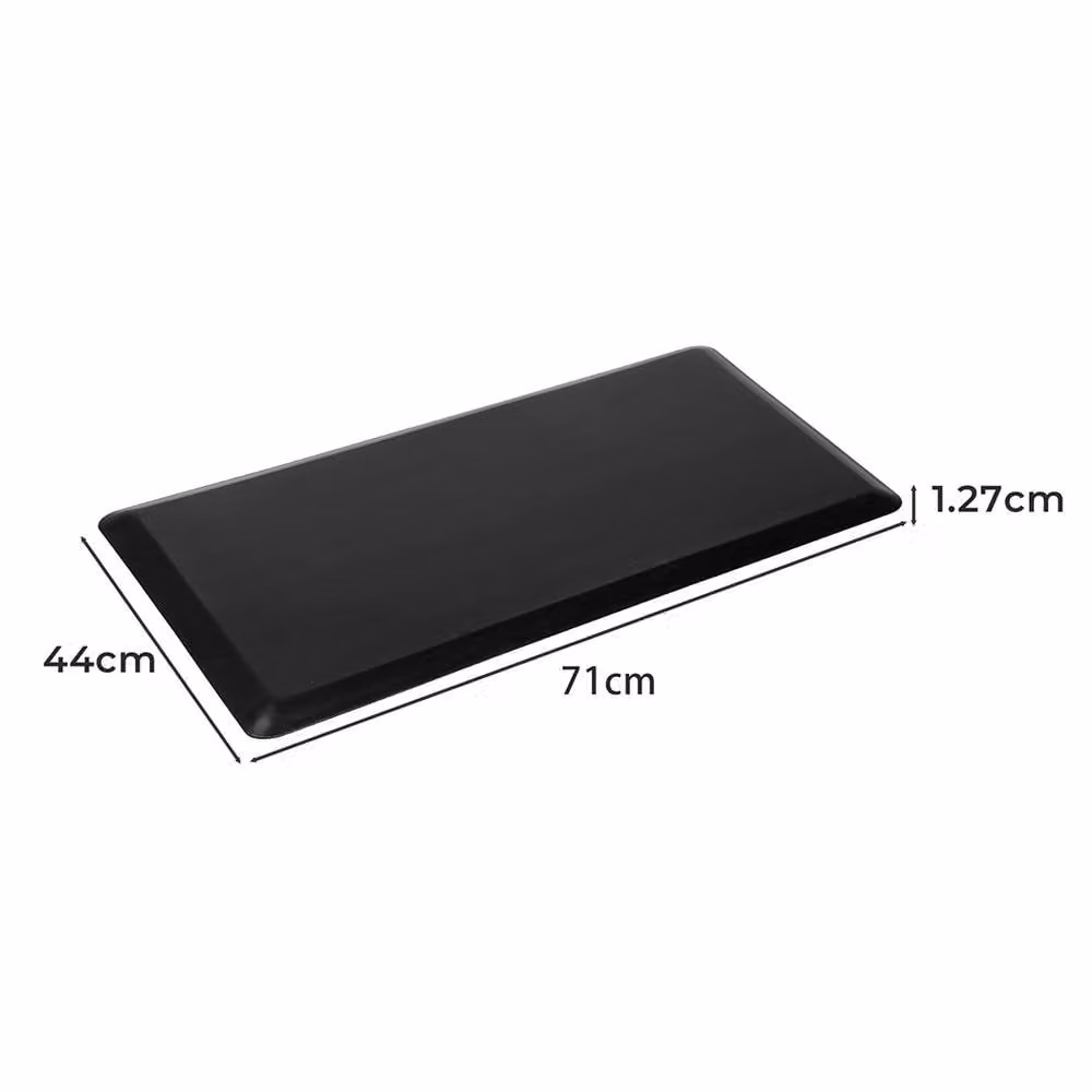Marlow Anti Fatigue Foam Mat in Black for Standing Desks and Kitchens – 8