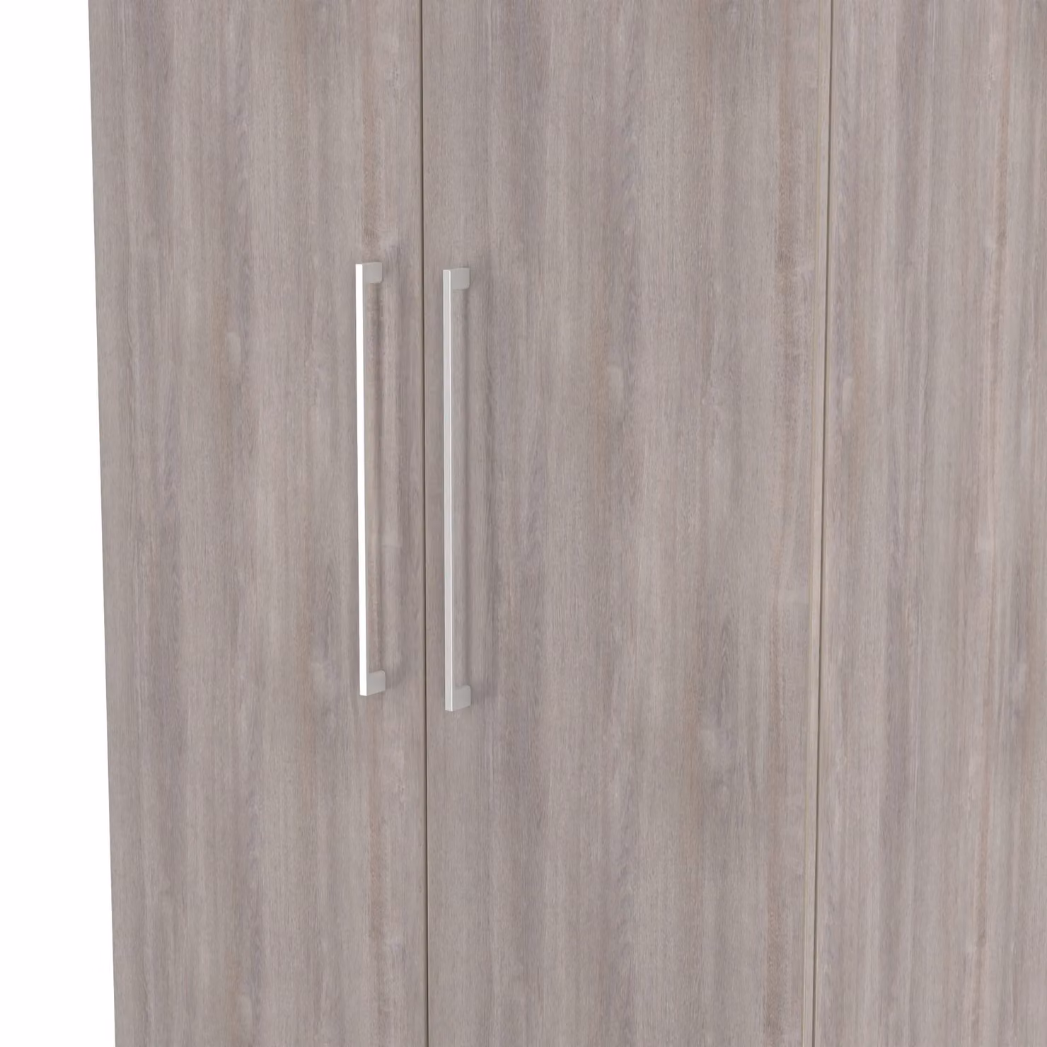 Ready Assembled 2 U Gloucester 2 Door Wardrobe in Light Grey – 3