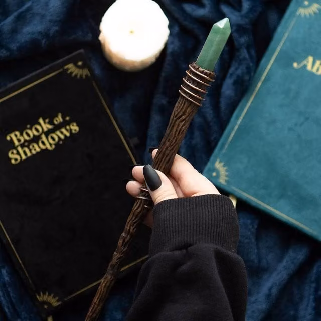 Uniqueful Green Aventurine Crystal Wand