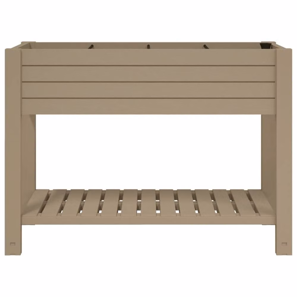 Berkfield Home Garden Raised Bed in Brown, W/D/H: 110 x 45 x 79 cm – 3