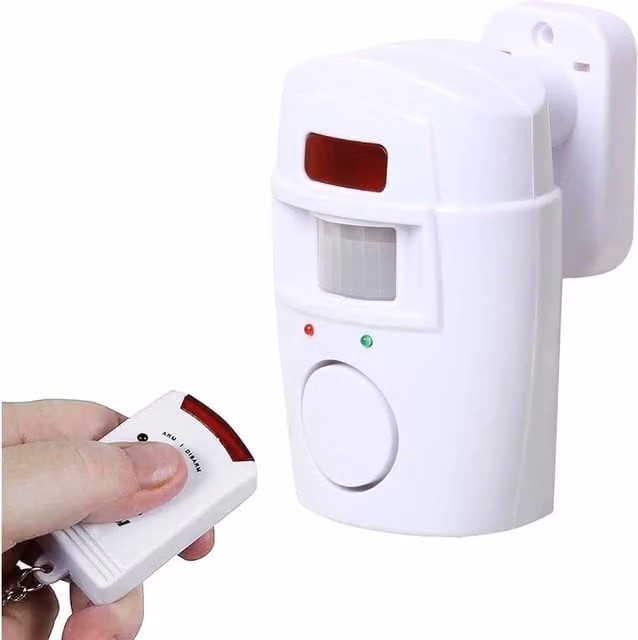 FLAVORA Wireless WiFi Driveway Alarm Security System in White – 1