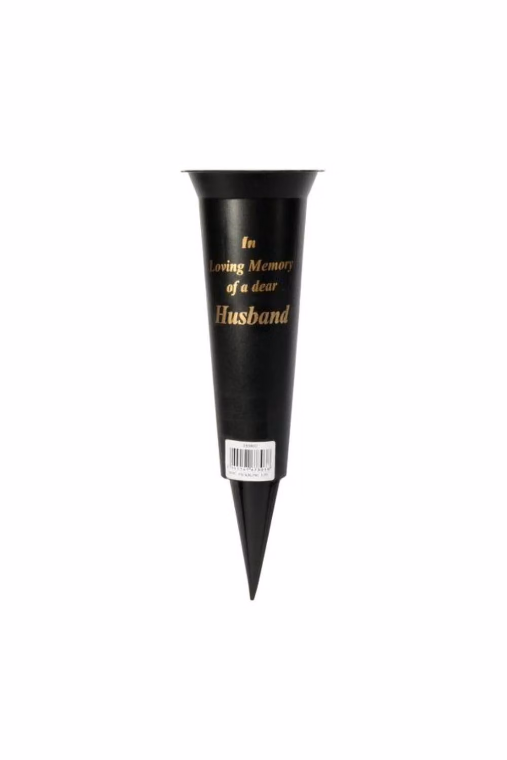 KDMD Black and Gold Husband Grave Vase, 5 Pack, Height: 23 cm – 2