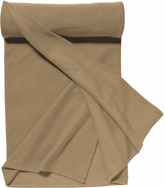 SOL'S Beige Fleece Blanket, W/D/H: 150 x 120 x 1 cm
