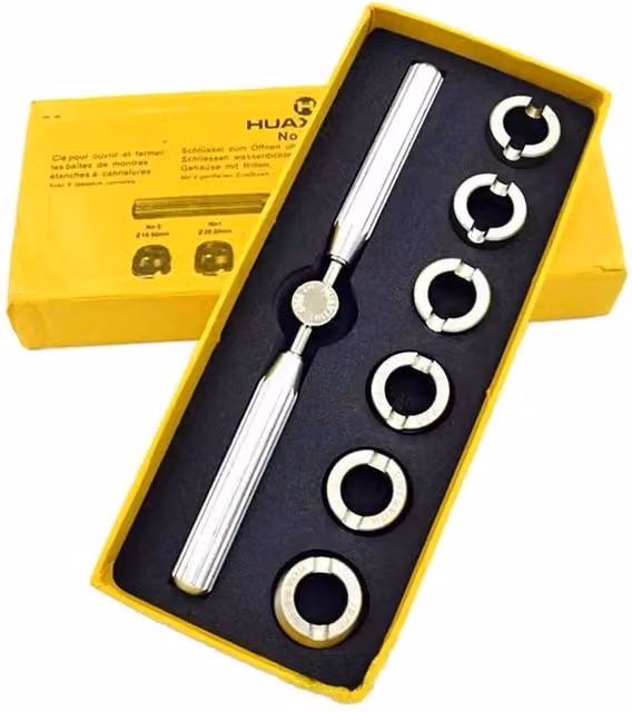 FLAVORA Watch Case Opener Tool in Silver