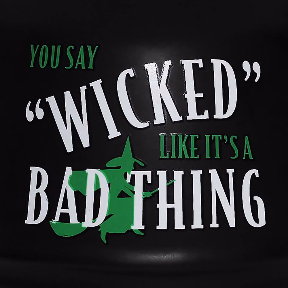 Half Moon Bay Wizard of Oz Wicked Cauldron Mug, Black Ceramic, 325ml – 3