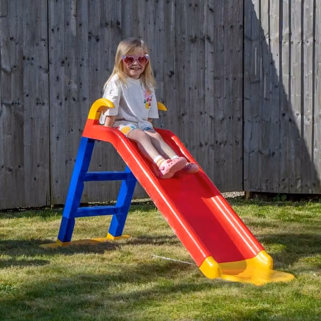 Samuel Alexander Multicolour Plastic Kids Slide with Ladder and Extension