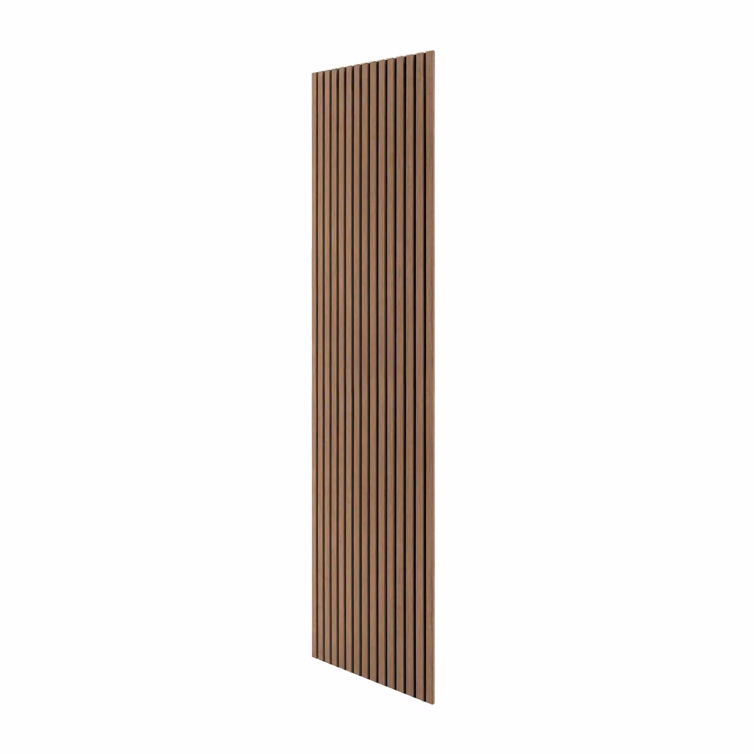 Monstershop Acoustic Slat Wall Panels, 2 Pack, Light Walnut and Terracotta, W/D/H: 240 x 60 x 1.2 cm – 3