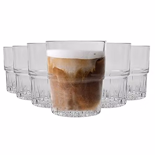 Duralex Empilable Stackable Glass Tumblers, 200ml, Transparent, Pack of 12 – 1