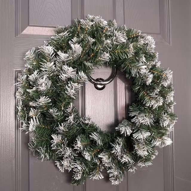 Premier 55cm Green Christmas Hanging Wreath