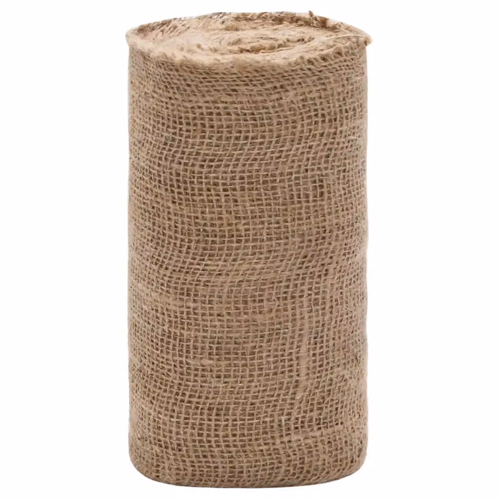 Berkfield Home Rustic Jute Table Runner Roll, Beige, W: 0.25 m, L: 10 m – 2