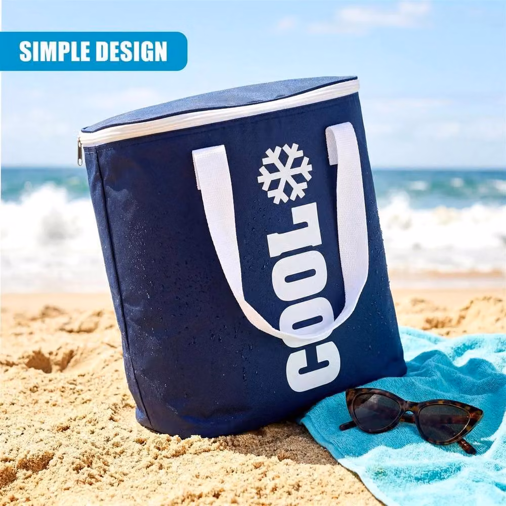 SPETLEK Insulated Thermal Cooler Bag for Food and Drinks, Blue, W: 100 cm, H: 24 cm, D: 15 cm – 5