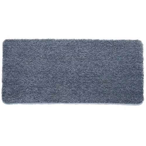 My Lux Blue Hand-Tufted Polypropylene Shaggy Rug, Stain-Resistant, Washable and Non-Slip, W/D/H: 67 x 150 x 3 cm – 1