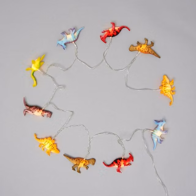 Litecraft Dinosaur Multicolour LED String Lights