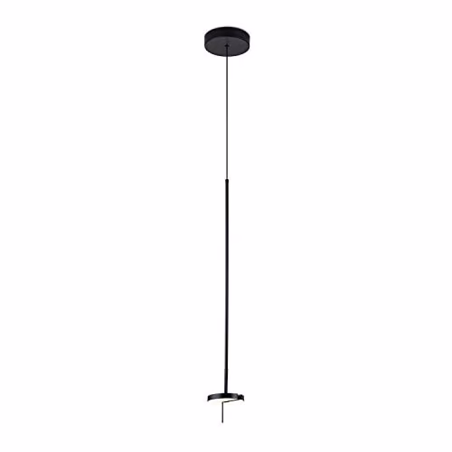 Netlighting Invisible LED Suspended Pendant Light, Matt Black, 765lm, 3000K, Dimmable – 1