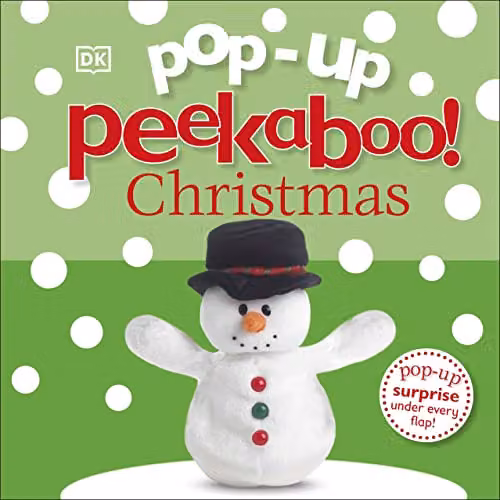 Pop-Up Peekaboo! Christmas by DK, Multicolour Paper Book