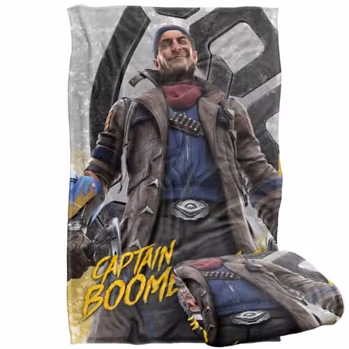 LOGOVISION Suicide Squad: Kill The Justice League Captain Boomerang Multicolour Super Soft Fleece Blanket – 1