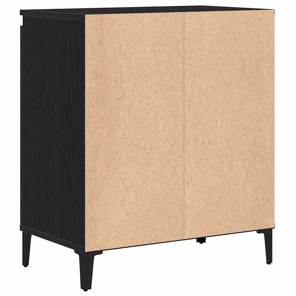 Berkfield Home Modern Black Oak Sideboard, W/D/H: 60 x 35 x 70 cm – 3