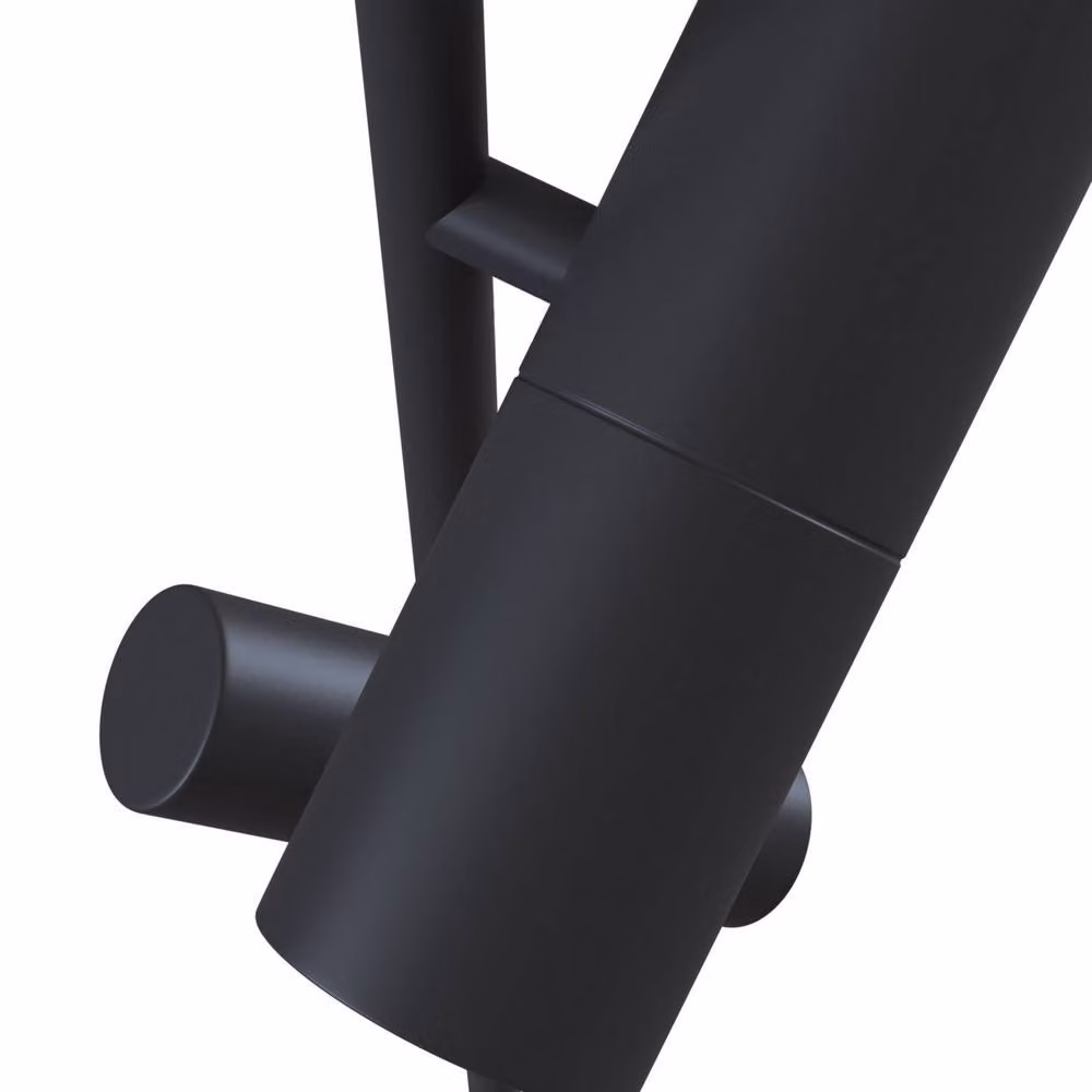 Netlighting Elti Black 2-Light Adjustable Ceiling Spotlight Pendant Lamp with GU10 Sockets – 3
