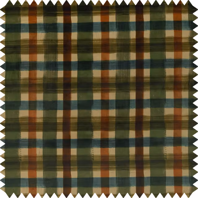 House of Hackney London Fields Check Velvet Laurustine Multicolour