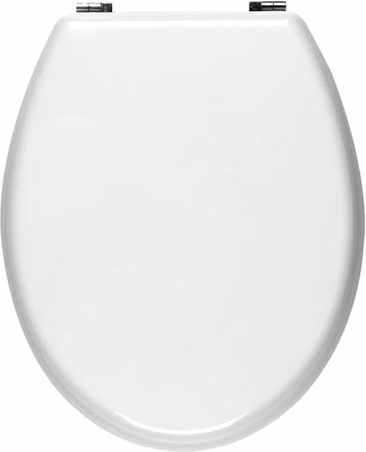 Nordara Durable MDF Toilet Seat with Lid in White