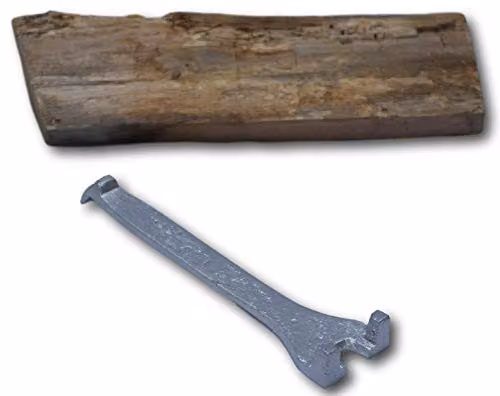 Inglenook Heavy Duty Ashpan Handle in Silver – 2