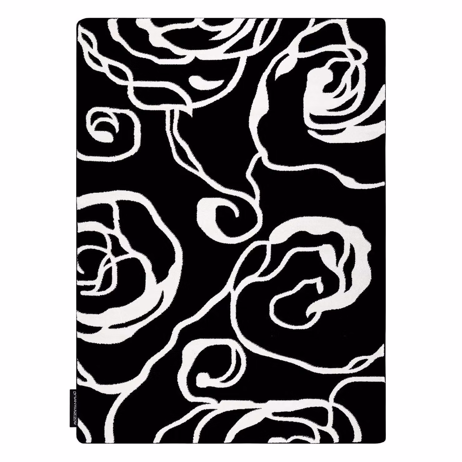 RugsX Hampton Geometric Rectangular Rug in Black, W: 80 cm, L: 150 cm – 2