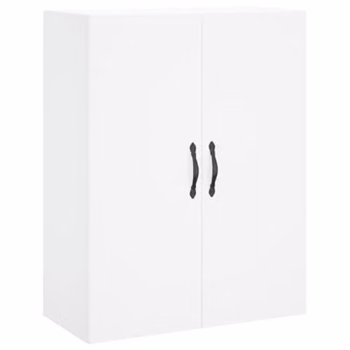 vidaXL Wall Mounted Cabinet in White, W/D/H: 69.5 x 34 x 90 cm – 1