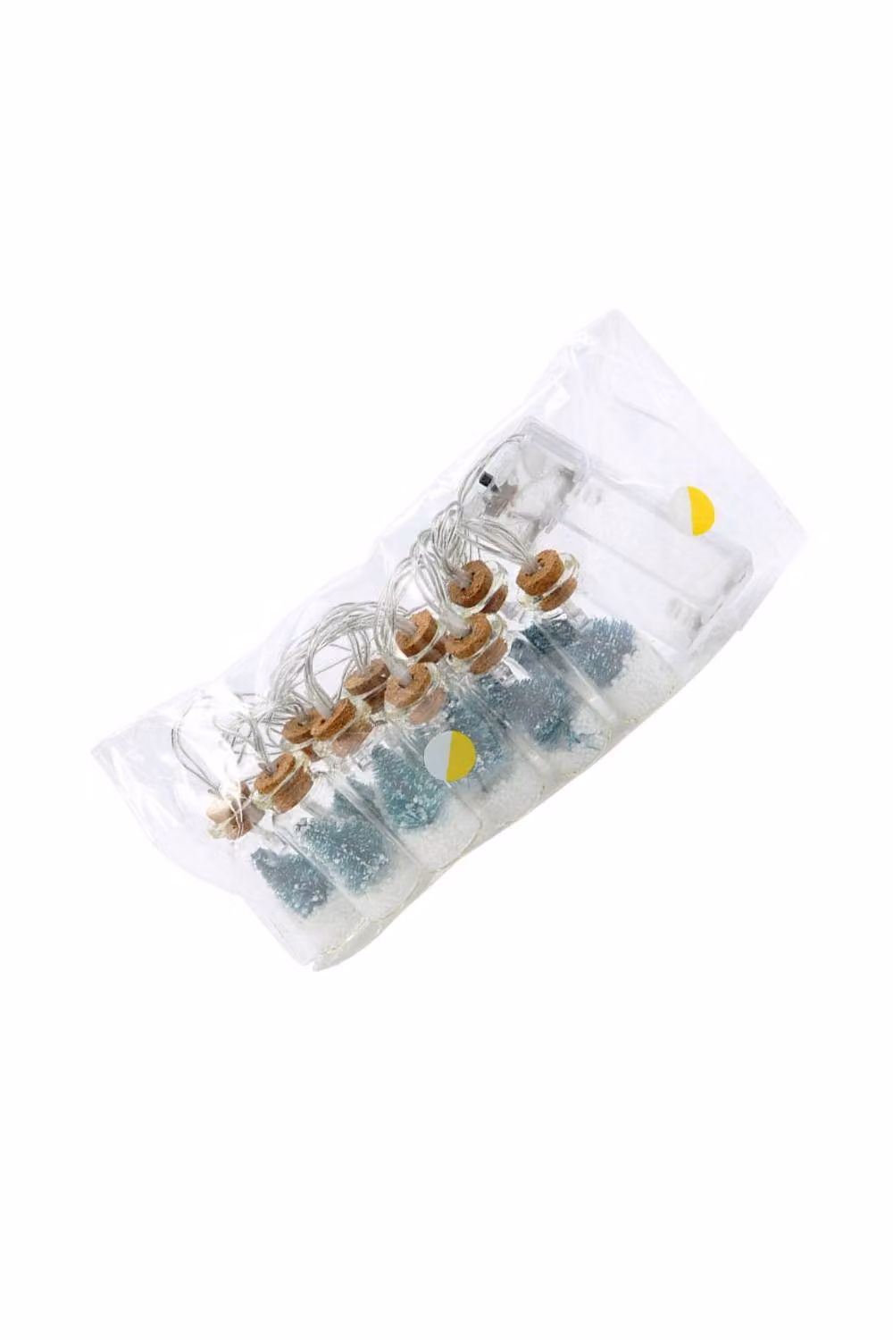 KDMD Halloween Wishing Bottle LED String Lights with 10 Warm White Bulbs, 2m Length, IP44, Transparent – 4