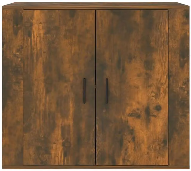 Berkfield Home Smoked Oak Sideboard in Brown, W/D/H: 80 x 33 x 70 cm – 1