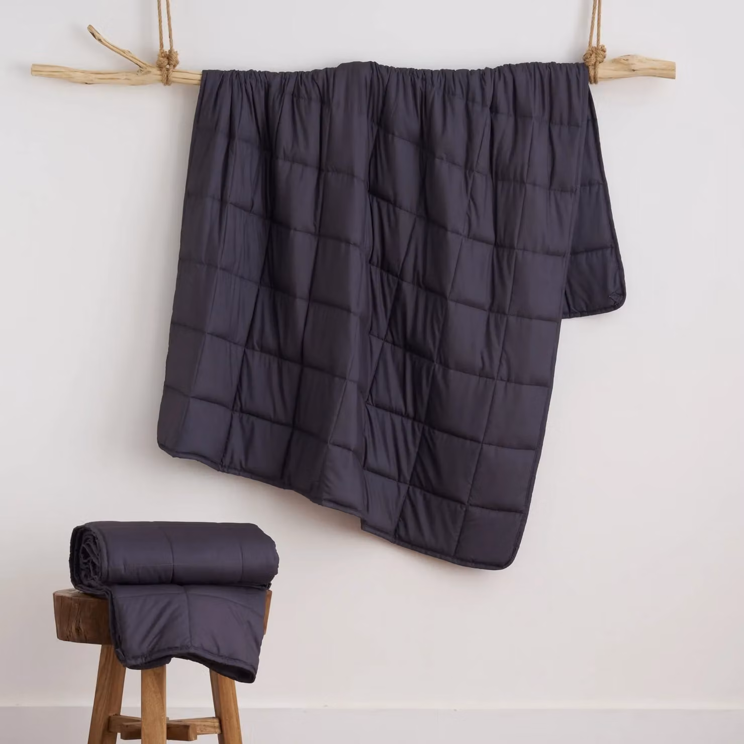 Allure Bath Fashions Slumber Weighted Blanket for Adults in Grey, 7kg, W/D/H: 152 x 203 cm – 3
