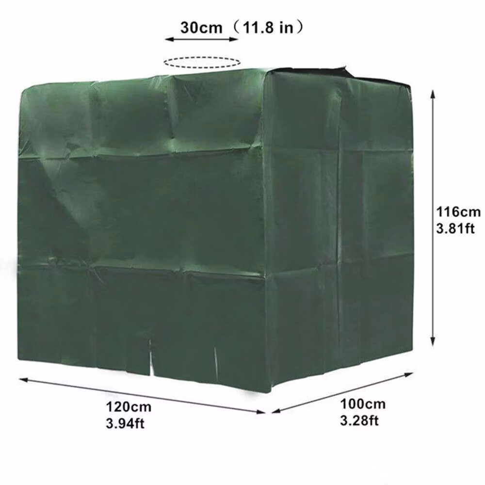 NESTLUNE Rain and Sun UV-Protective Hood Cover, Green, W: 100 cm, D: 15 cm – 2