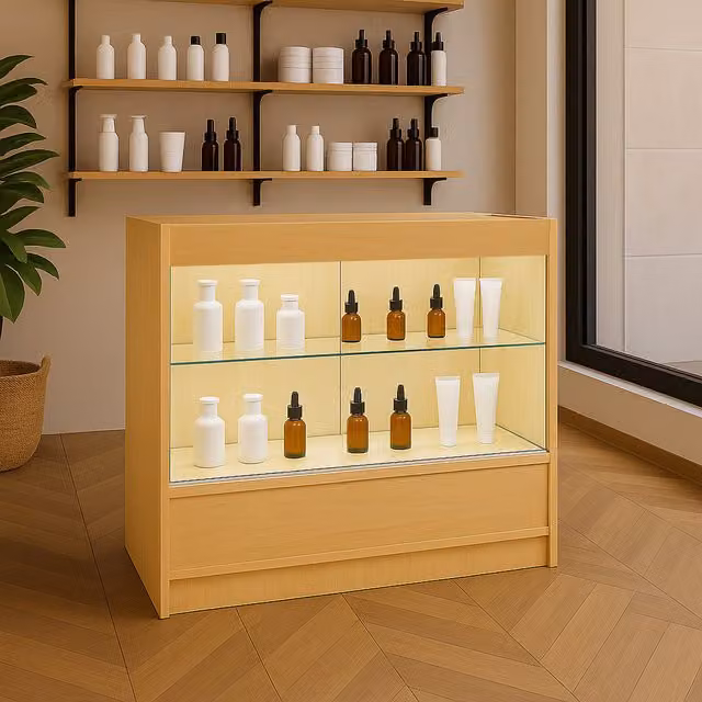 Monster Shop C900 LED Shop Counter in Beige