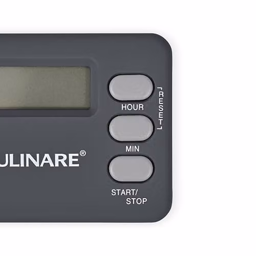 Culinare DigiTimer Digital Cooking Timer with Stand and LED Screen, Grey – 6