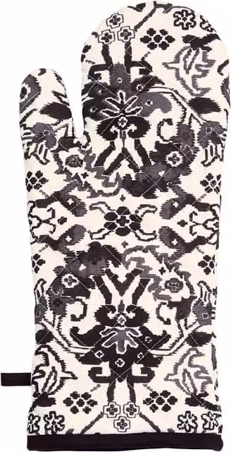 Bedeck of Belfast Saja Single Cotton Oven Glove, Charcoal Grey