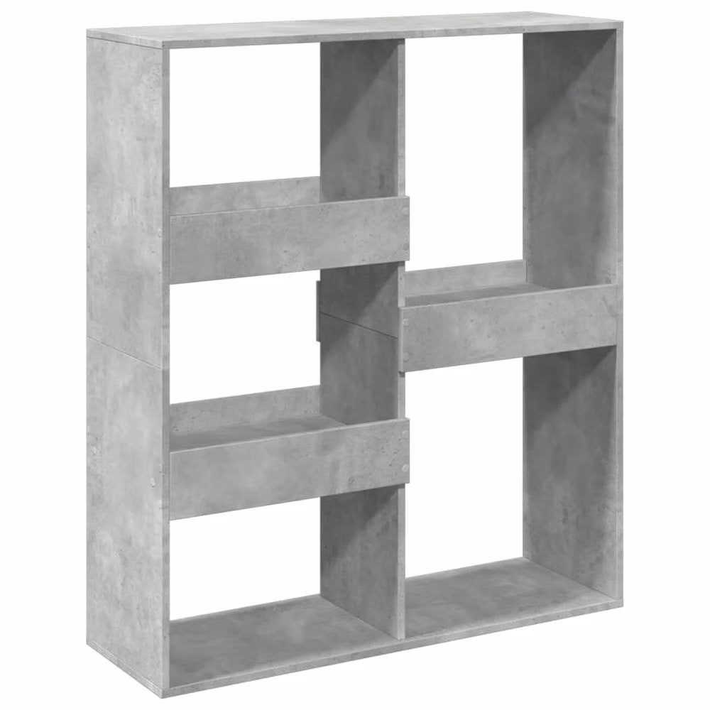 Berkfield Home Concrete Grey Room Divider in Engineered Wood W/D/H: 100 x 33 x 115 cm – 3