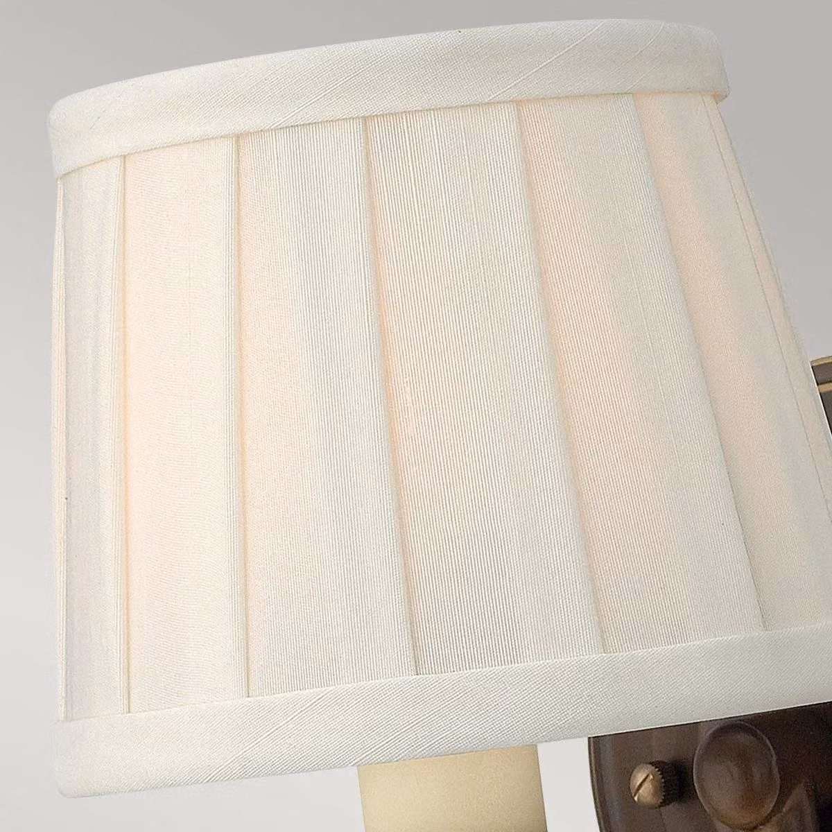 Netlighting Dunhill 1 Light Indoor Wall Light in Royal Bronze and Brown with E14 Socket – 3