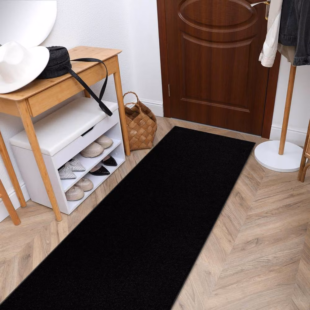 RugsX Trendy 159 Runner in Black, W: 80 cm, L: 150 cm – 5