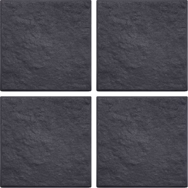 Nicoman Square Stomp Stone Stepping Stones in Grey and Anthracite