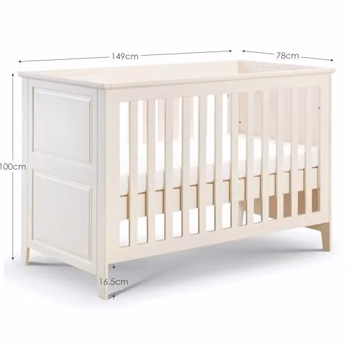 Julian Bowen Cameo Cotbed in White – 2