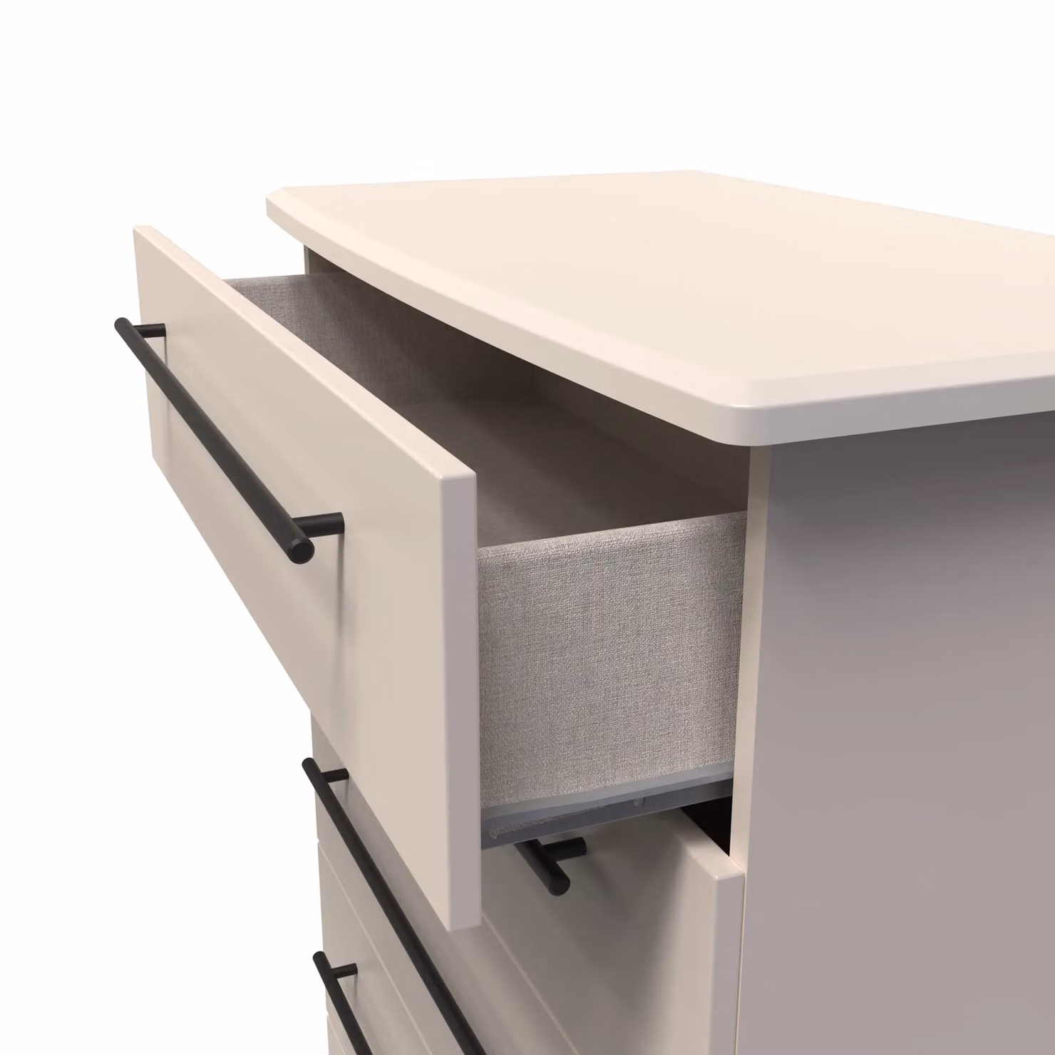 2 U Howard 5 Drawer Chest in Taupe Beige – 2