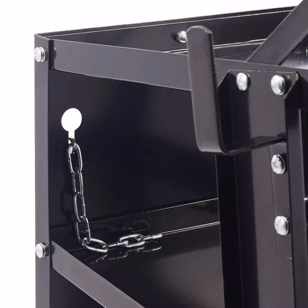 Dprodo Heavy Duty Rollable Steel Welding Cart in Black, W/D/H: 60 x 80 x 45 cm – 7