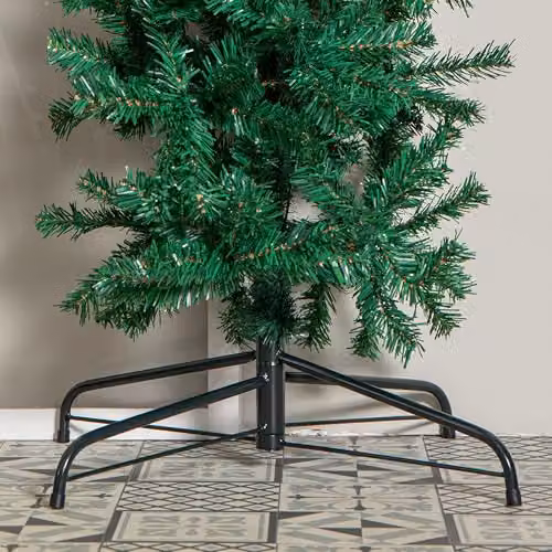 Samuel Alexander 8ft Green Single Door Plain Christmas Tree Arch with 2000 Tips – 3