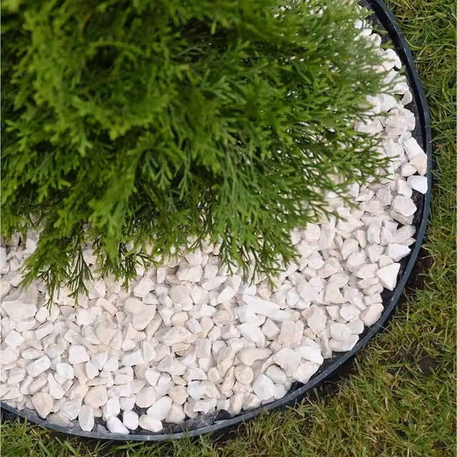 Primrose Flexible Garden Lawn Edging with Pins, Black