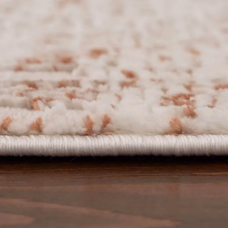 THE RUGS Carmel Abstract Area Rug in Terrotta and Multicolour, W: 120 cm, L: 170 cm – 3