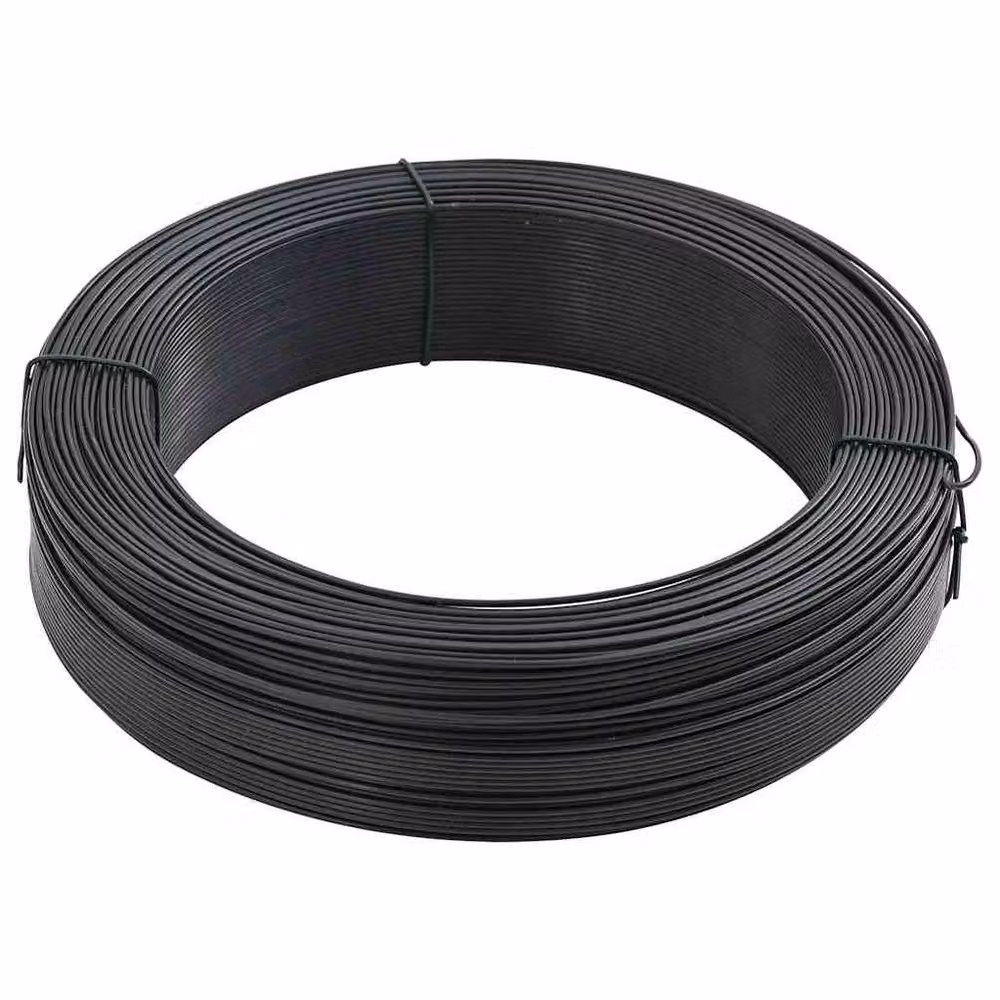 Berkfield Home Durable Steel Fence Binding Wire, Plastic Coated, Anthracite Black, 250 m, 0.9/1.4 mm – 4