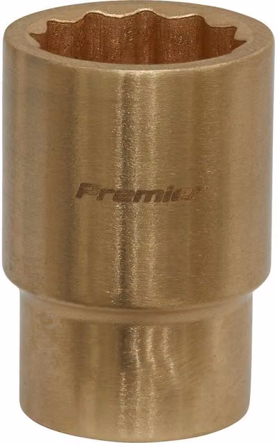 Loops 21mm Non-Sparking WallDrive Socket 1/2 inch Square Drive in Gold Beryllium Copper