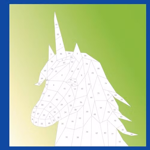 Workman Publishing Paint by Sticker Kids Unicorns and Magic Activity Book with Glitter Stickers, Multicolour – 4