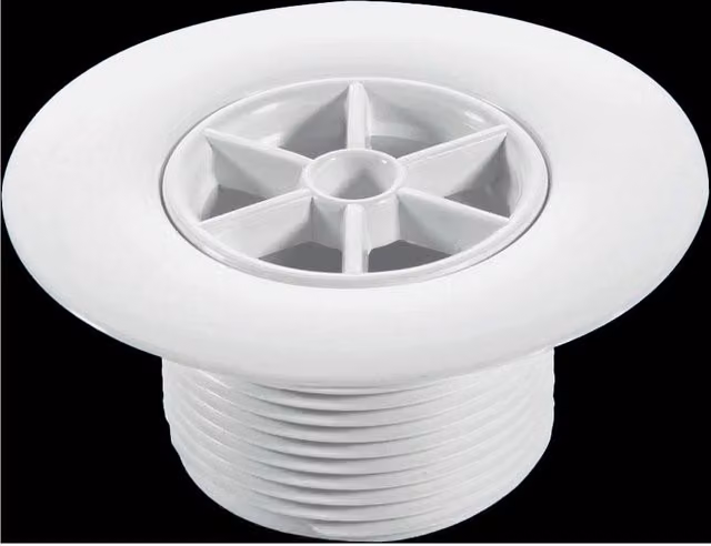 McAlpine STW85WHL Long Waste for STW 1½ inch Shower Traps, White – 1