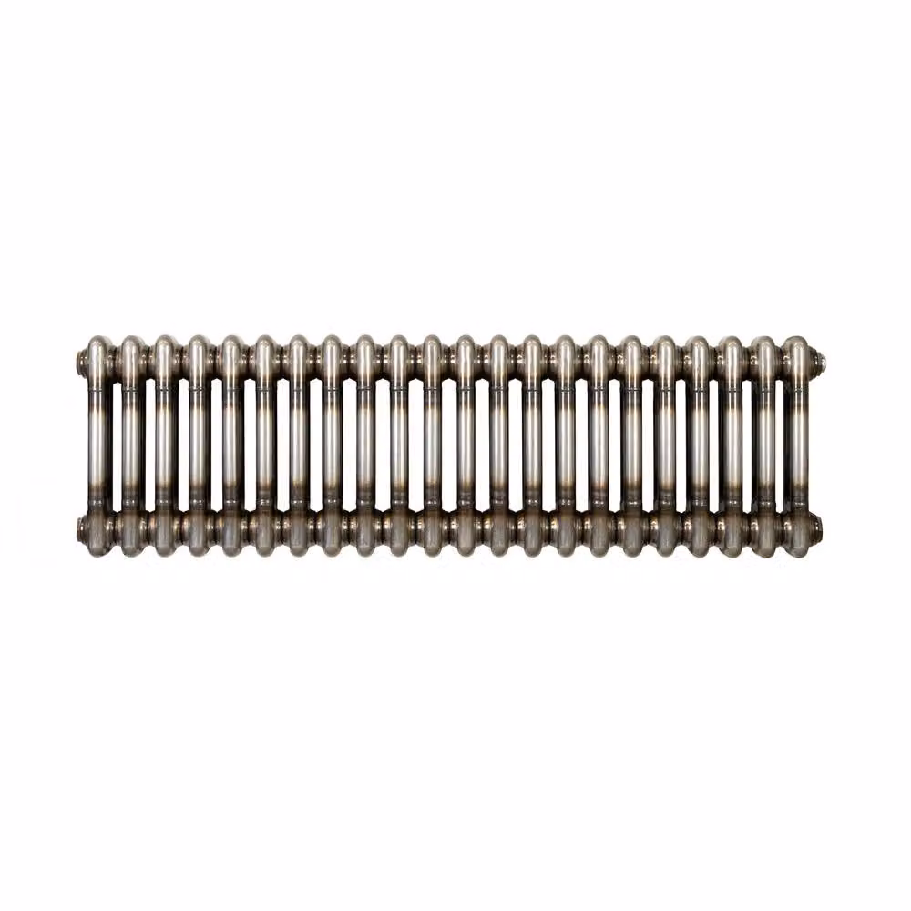 Monstershop Traditional 2 Column Steel Radiator in Silver, W/H: 30.0 x 101.0 cm – 2
